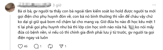 Tin nhắn 1 mẹ gửi cho c&ocirc; gi&aacute;o mầm non của con m&igrave;nh khiến d&acirc;n mạng phải thốt l&ecirc;n: "T&ocirc;i thấy chị n&ecirc;n tự xem lại..."- Ảnh 4.