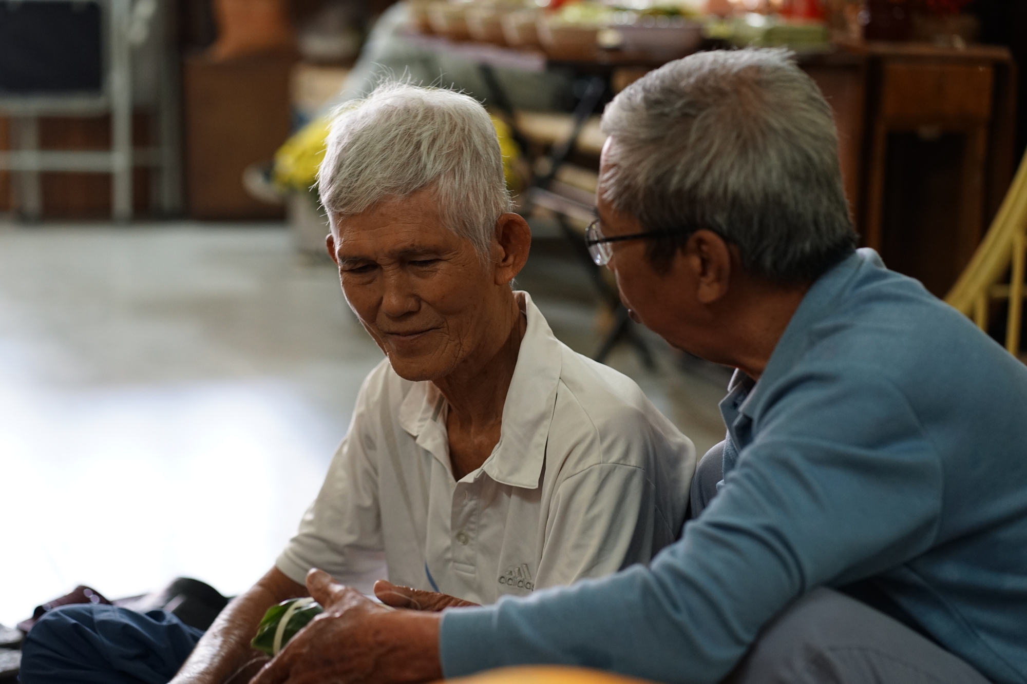 "Sống ở đ&acirc;y mới thấy c&oacute; Tết&rdquo;: C&aacute;i Tết "đủ" những cụ gi&agrave; neo đơn giữa l&ograve;ng TP.HCM- Ảnh 12.