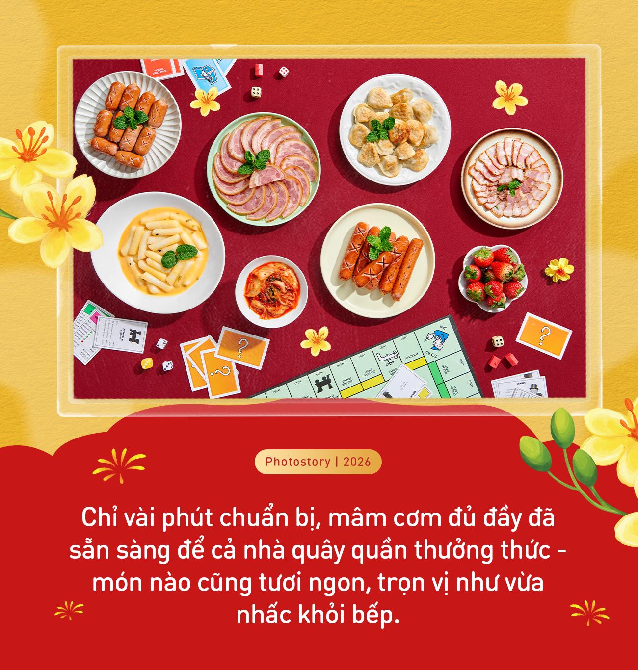N&agrave;ng d&acirc;u hiện đại ghi điểm nhờ m&acirc;m cơm Tết hấp dẫn, đủ đầy, chuẩn bị cực nhanh gọn- Ảnh 5.
