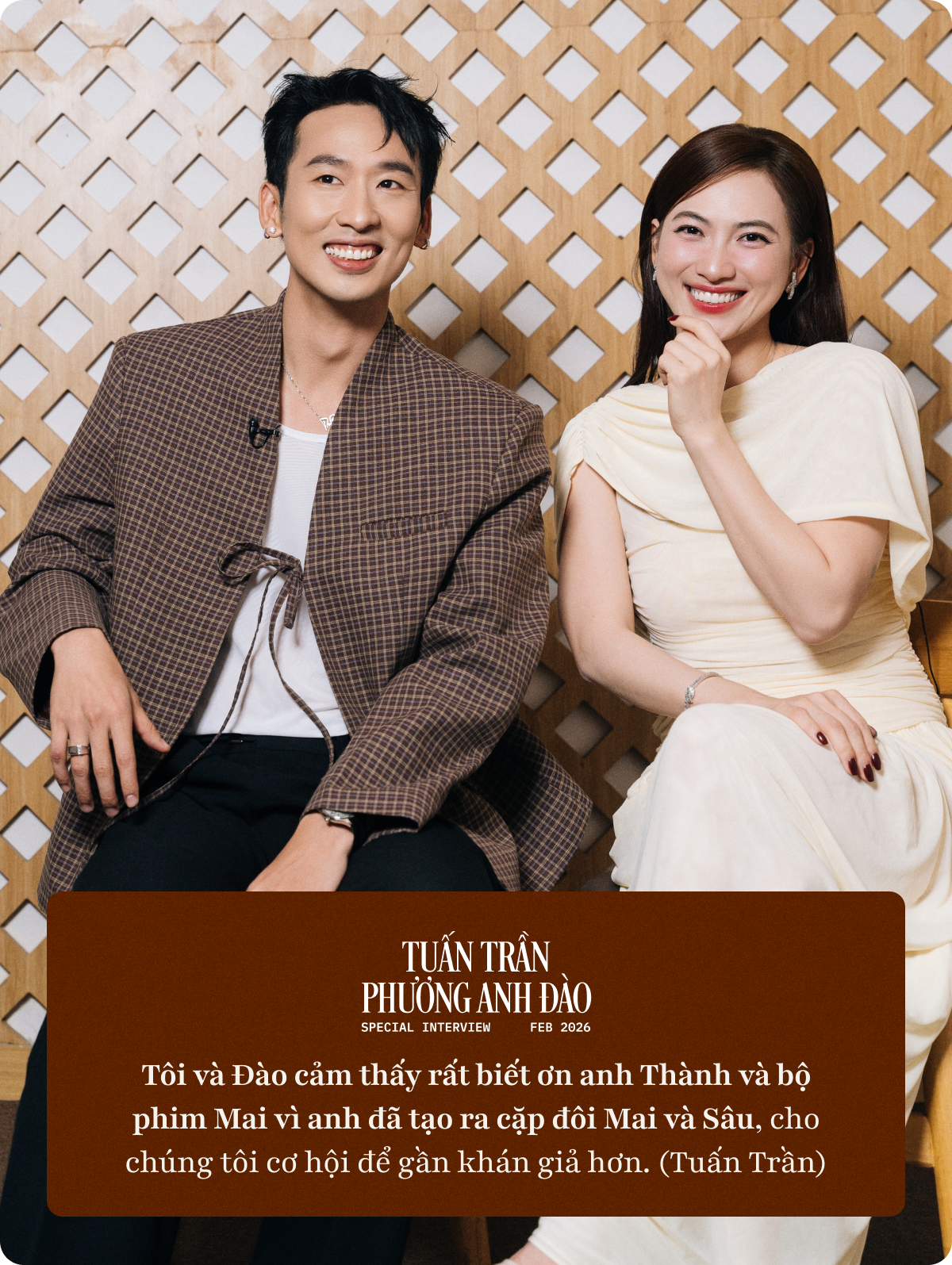 Tuấn Trần: T&ocirc;i gia trưởng thật nhưng lu&ocirc;n để &yacute; phản ứng của Phương Anh Đ&agrave;o, chỉ cần c&ocirc; ấy n&oacute;i &ldquo;Vậy hả?&rdquo; l&agrave; t&ocirc;i nổi da g&agrave;- Ảnh 15.