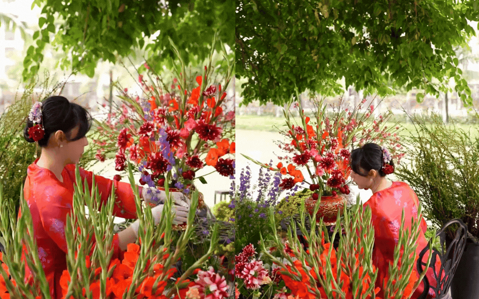 Valentine cũng l&agrave; 27 Tết, hội CEO, ph&uacute; b&agrave; trưng mai - đ&agrave;o - quất ngập biệt thự đọ đẳng cấp: Hoa hồng "thất sủng"?- Ảnh 19.