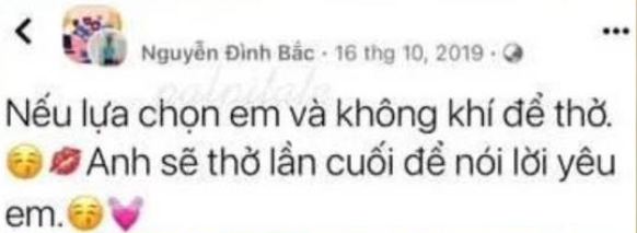 Bất ngờ quá khứ "si tình" của Đình Bắc, từng đòi nín thở vì yêu- Ảnh 1. Bất ngờ quá khứ
