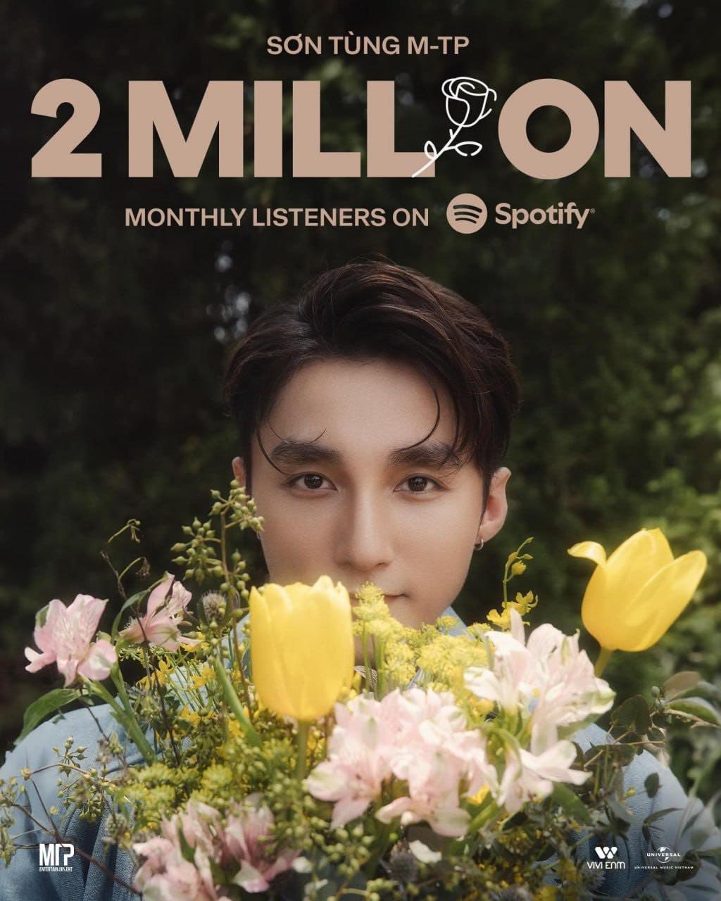 Chỉ 7 nghệ sĩ Việt l&agrave;m được điều n&agrave;y tr&ecirc;n Spotify: Sơn T&ugrave;ng bị đ&agrave;n em lấn lướt, nữ ca sĩ diễn ở Văn ph&ograve;ng Ch&iacute;nh phủ l&agrave; ngoại lệ- Ảnh 3.