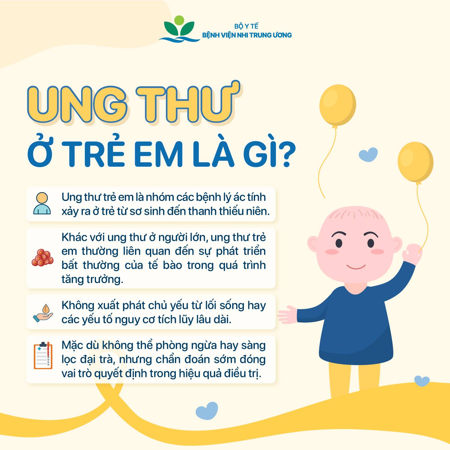 Ngày Quốc tế Ung thư trẻ em 15/2: Nhận thức đúng - Phát hiện sớm - Điều trị kịp thời- Ảnh 2. Ngày Quốc tế Ung thư trẻ em 15/2: Nhận thức đúng - Phát hiện sớm - Điều trị kịp thời- Ảnh 2.