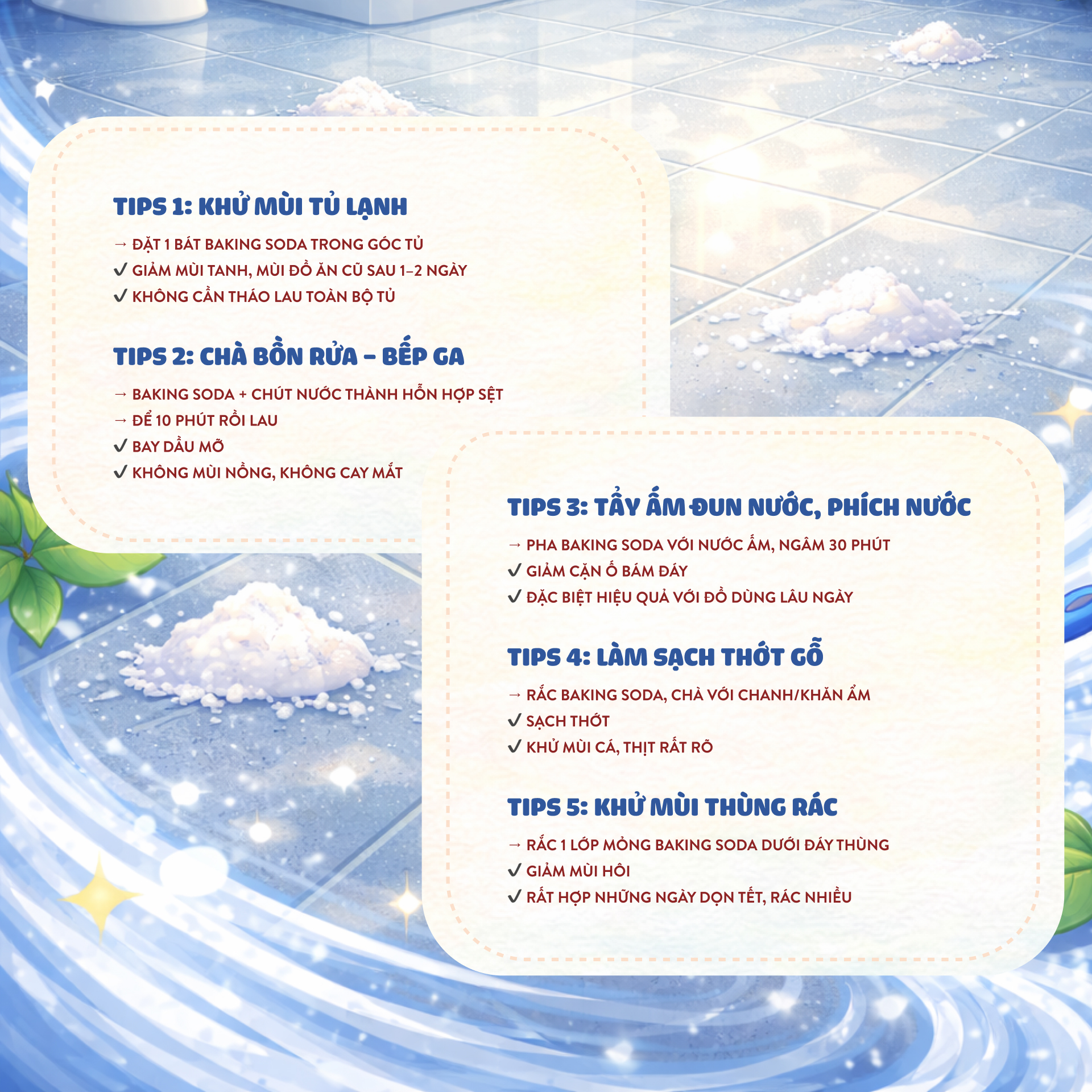 Full 10 c&ocirc;ng thức dọn nh&agrave; đ&oacute;n Tết &ldquo;nh&agrave;n t&ecirc;nh&rdquo;: Kh&ocirc;ng cần h&oacute;a chất vẫn sạch bong, thơm m&aacute;t- Ảnh 5.