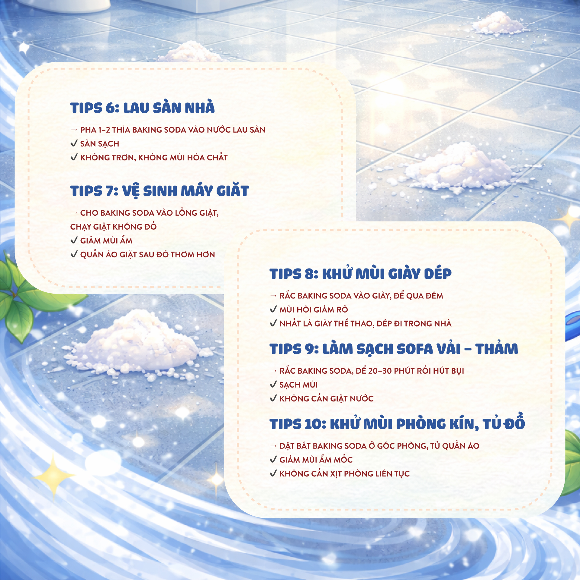 Full 10 c&ocirc;ng thức dọn nh&agrave; đ&oacute;n Tết &ldquo;nh&agrave;n t&ecirc;nh&rdquo;: Kh&ocirc;ng cần h&oacute;a chất vẫn sạch bong, thơm m&aacute;t- Ảnh 6.