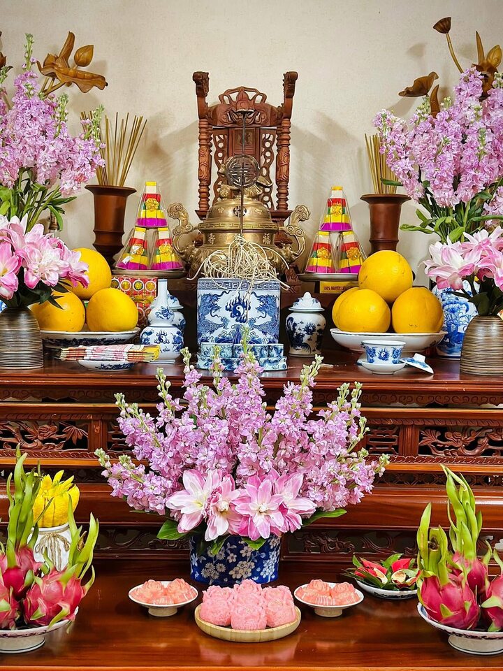 Mẹ đảm H&agrave; Nội g&acirc;y sốt mạng khi "nhật k&yacute;" những m&acirc;m lễ c&uacute;ng 365 ng&agrave;y qua- Ảnh 3.