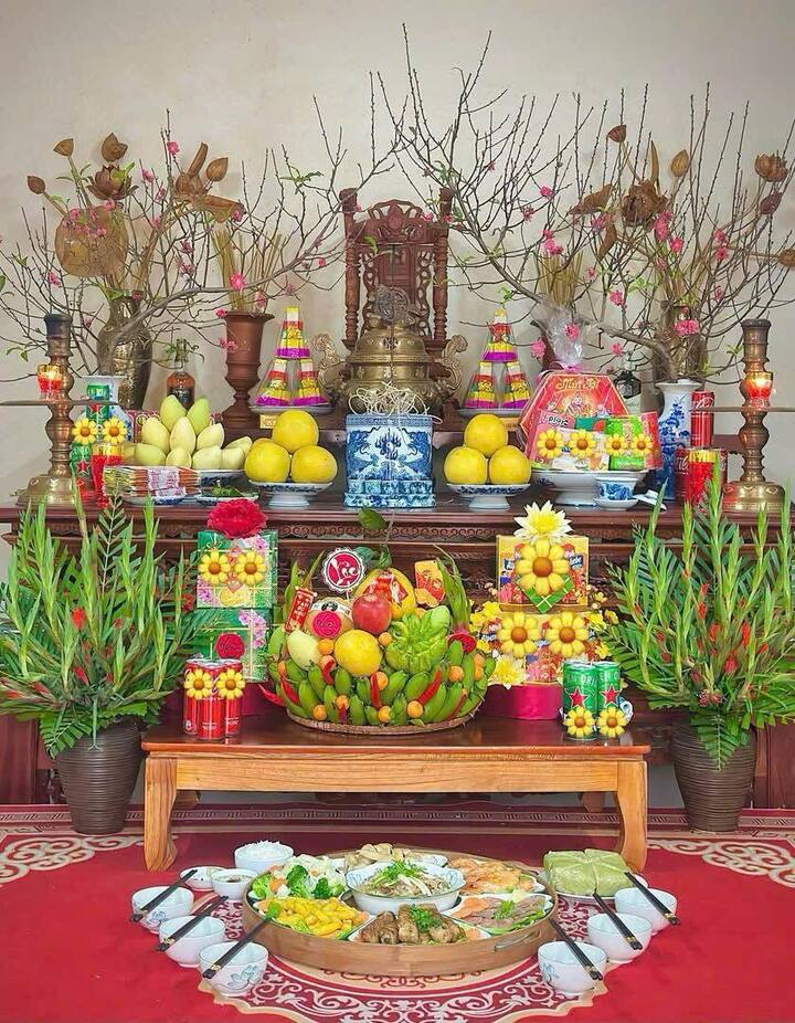 Mẹ đảm H&agrave; Nội g&acirc;y sốt mạng khi "nhật k&yacute;" những m&acirc;m lễ c&uacute;ng 365 ng&agrave;y qua- Ảnh 1.