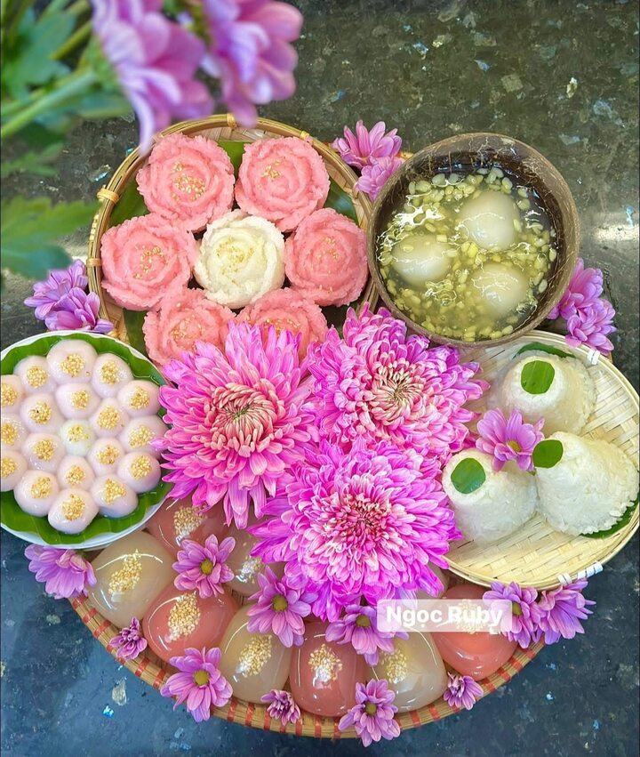 Mẹ đảm H&agrave; Nội g&acirc;y sốt mạng khi "nhật k&yacute;" những m&acirc;m lễ c&uacute;ng 365 ng&agrave;y qua- Ảnh 5.