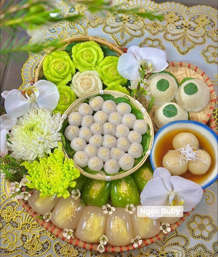 Mẹ đảm H&agrave; Nội g&acirc;y sốt mạng khi "nhật k&yacute;" những m&acirc;m lễ c&uacute;ng 365 ng&agrave;y qua- Ảnh 6.