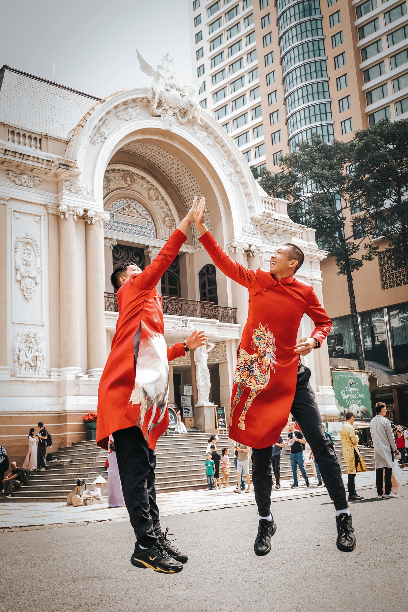 Ngắm trọn bộ ảnh du xuân "mười điểm không có nhưng" của Quang Dương pickleball- Ảnh 4. Ngắm trọn bộ ảnh du xuân