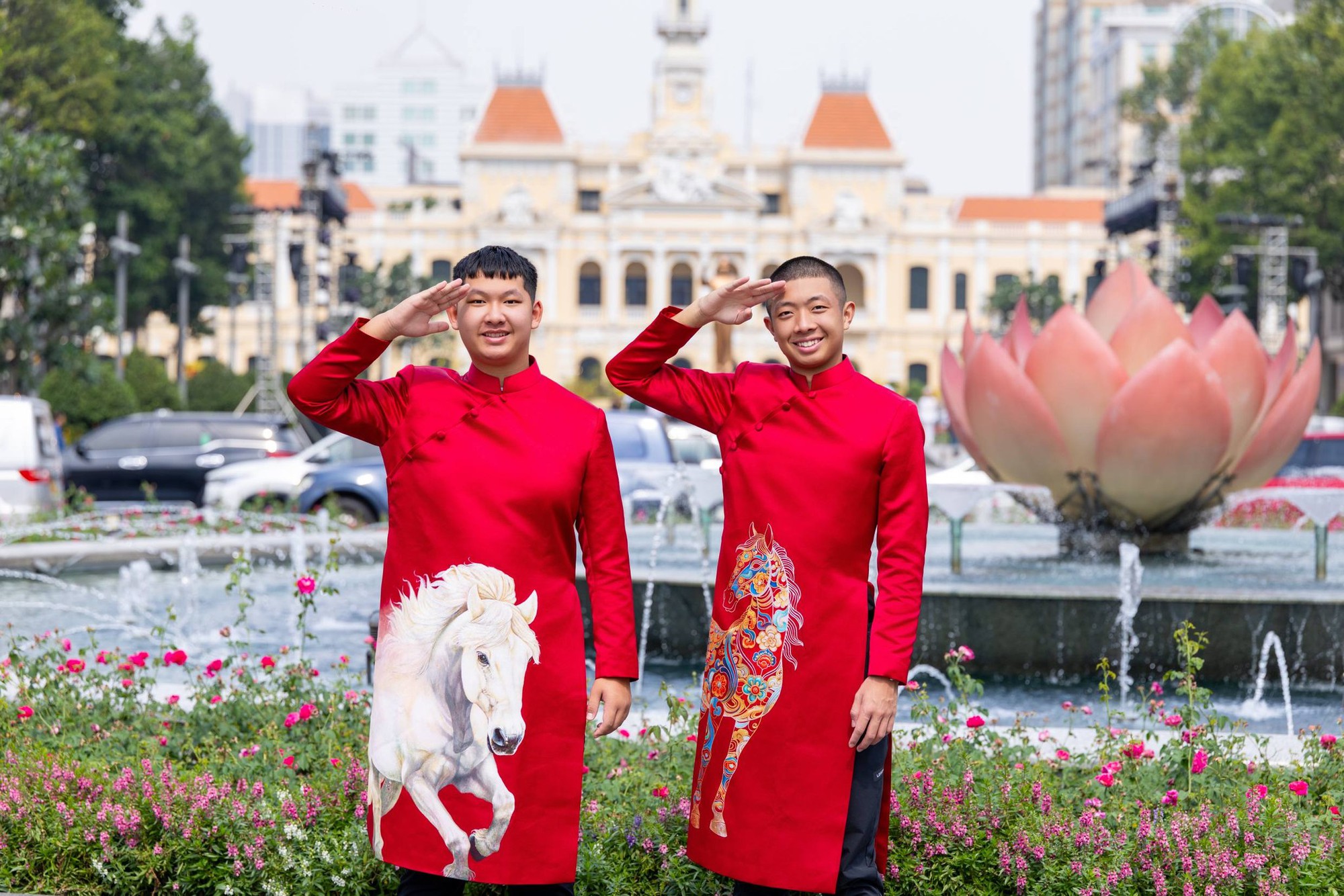 Ngắm trọn bộ ảnh du xuân "mười điểm không có nhưng" của Quang Dương pickleball- Ảnh 1. Ngắm trọn bộ ảnh du xuân