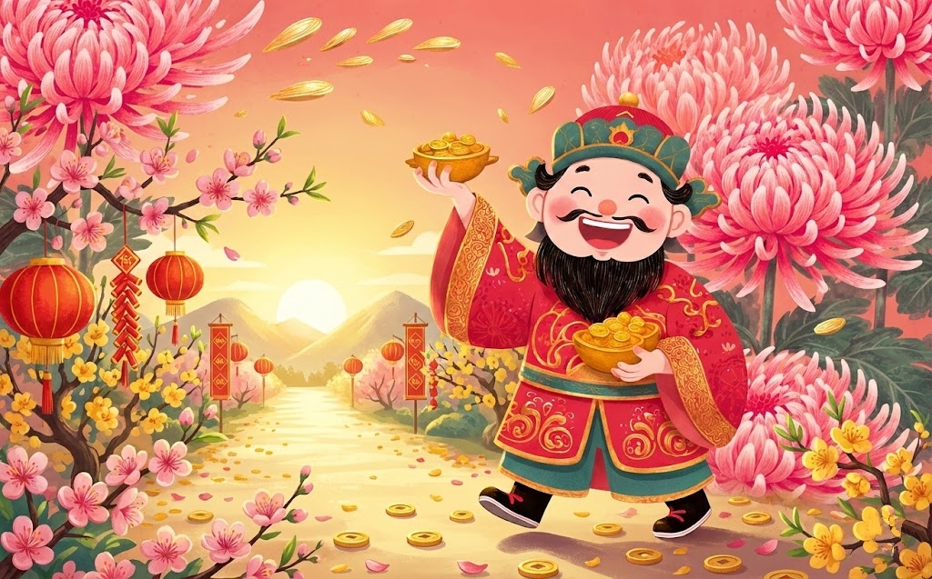 Hướng xuất h&agrave;nh ng&agrave;y m&ugrave;ng 1 Tết B&iacute;nh Ngọ: Đi hướng n&agrave;o để cả năm may mắn, t&igrave;nh duy&ecirc;n phơi phới?- Ảnh 1.