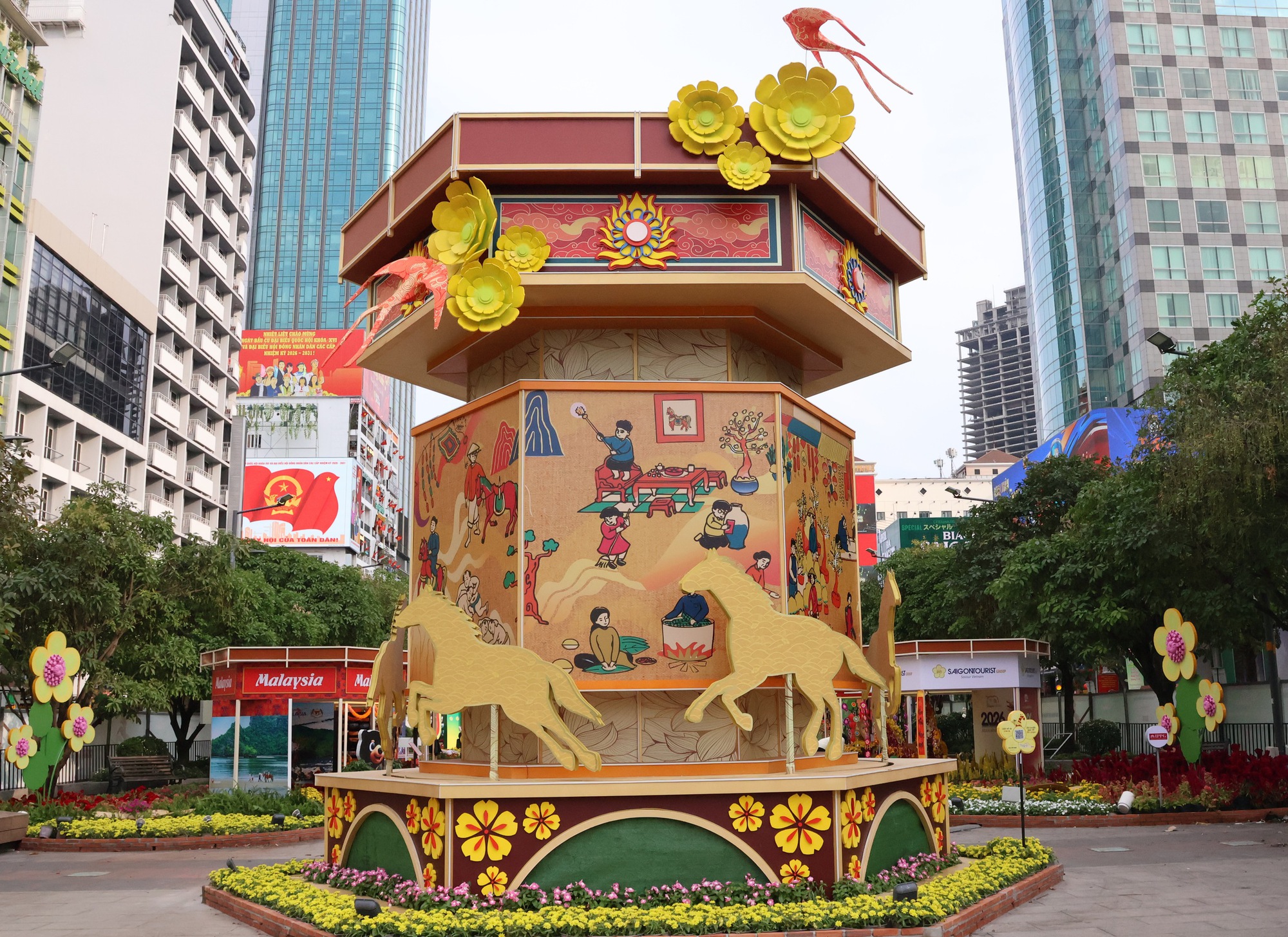 TPHCM: Đi xem Đường hoa Nguyễn Huệ gửi xe ở đ&acirc;u?- Ảnh 2.