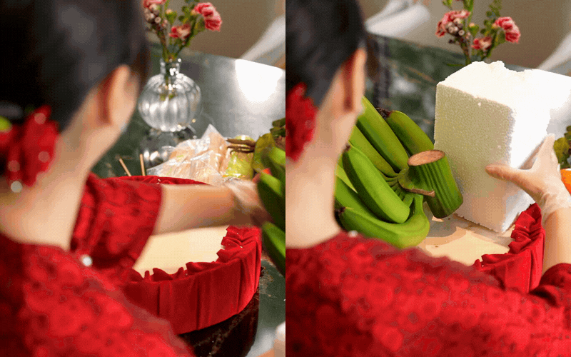 "Vũ kh&iacute; b&iacute; mật" gi&uacute;p b&agrave;y m&acirc;m ngũ quả Tết chắc nịch kh&ocirc;ng sợ rớt: Mẹ chồng kh&oacute; t&iacute;nh mấy cũng phải gật g&ugrave;!- Ảnh 2.