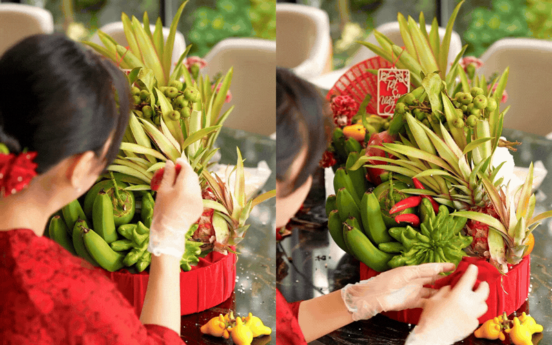 "Vũ kh&iacute; b&iacute; mật" gi&uacute;p b&agrave;y m&acirc;m ngũ quả Tết chắc nịch kh&ocirc;ng sợ rớt: Mẹ chồng kh&oacute; t&iacute;nh mấy cũng phải gật g&ugrave;!- Ảnh 4.