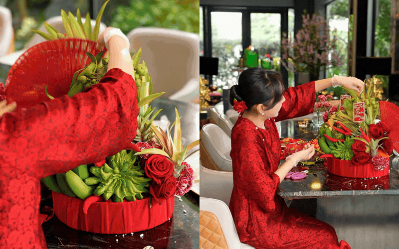 "Vũ kh&iacute; b&iacute; mật" gi&uacute;p b&agrave;y m&acirc;m ngũ quả Tết chắc nịch kh&ocirc;ng sợ rớt: Mẹ chồng kh&oacute; t&iacute;nh mấy cũng phải gật g&ugrave;!- Ảnh 5.