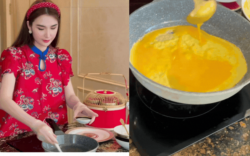 Rời showbiz l&agrave;m "ph&uacute; b&agrave;", người đẹp Ngọc Loan g&acirc;y sốt khi thực hiện 2 m&oacute;n ăn cung đ&igrave;nh Huế đậm đ&agrave; hương vị th&aacute;ng Chạp- Ảnh 7.