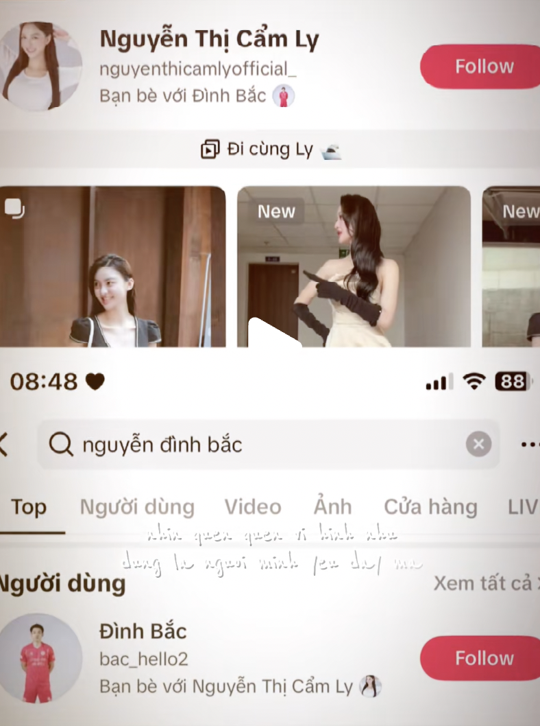 Đình Bắc huỷ theo dõi Á hậu Cẩm Ly?- Ảnh 2. Đình Bắc huỷ theo dõi Á hậu Cẩm Ly?- Ảnh 2.