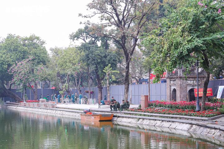 To&agrave;n cảnh trận địa ph&aacute;o hoa ở H&agrave; Nội ch&agrave;o mừng năm mới B&iacute;nh Ngọ 2026- Ảnh 13.