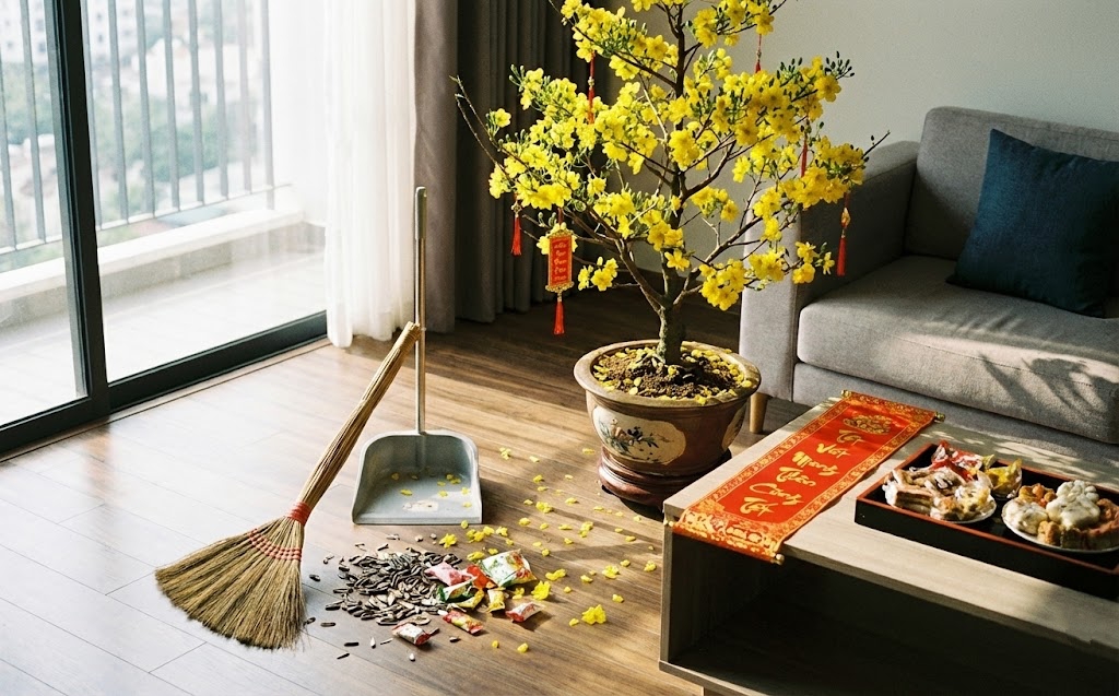 Nh&agrave; ngập r&aacute;c m&ugrave;ng 1 nhưng sợ mất lộc: &Aacute;p dụng mẹo nhỏ n&agrave;y để dọn dẹp m&agrave; tiền t&agrave;i vẫn &ugrave;n &ugrave;n k&eacute;o đến- Ảnh 1.