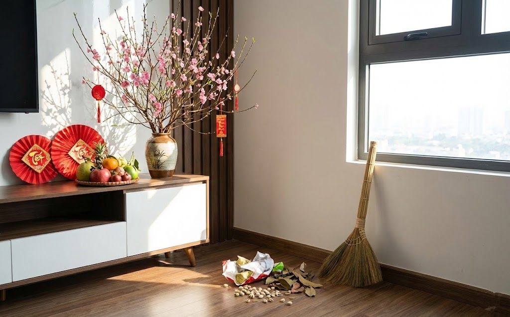 Nh&agrave; ngập r&aacute;c m&ugrave;ng 1 nhưng sợ mất lộc: &Aacute;p dụng mẹo nhỏ n&agrave;y để dọn dẹp m&agrave; tiền t&agrave;i vẫn &ugrave;n &ugrave;n k&eacute;o đến- Ảnh 2.