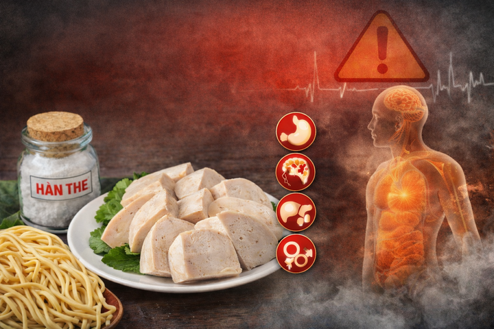 Ăn gi&ograve; chả trộn h&agrave;n the nguy hại đến sức khỏe thế n&agrave;o?- Ảnh 1.
