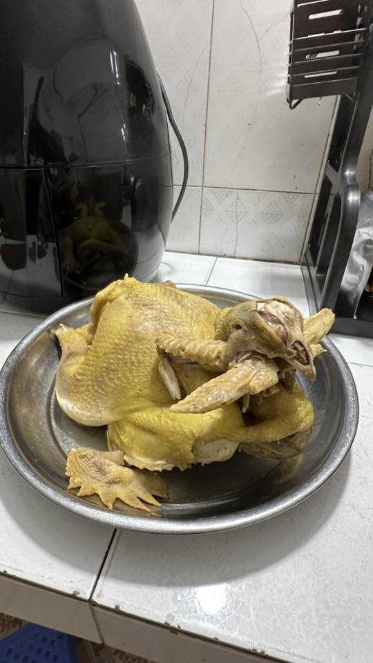 &ldquo;Kiếp nạn&rdquo; luộc g&agrave; c&uacute;ng Giao thừa: Đầu c&aacute;nh đảo lộn, da th&igrave; to&aacute;c, c&ograve;n cứu nổi kh&ocirc;ng?- Ảnh 2.