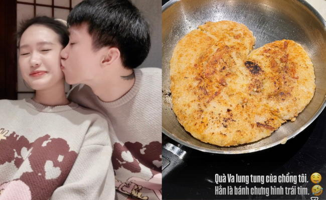 Ở biệt thự chục tỷ nhưng qu&agrave; Valentine Văn Hậu tặng Do&atilde;n Hải My lại đơn giản v&ocirc; c&ugrave;ng, nh&agrave; n&agrave;o cũng c&oacute; dịp Tết- Ảnh 1.