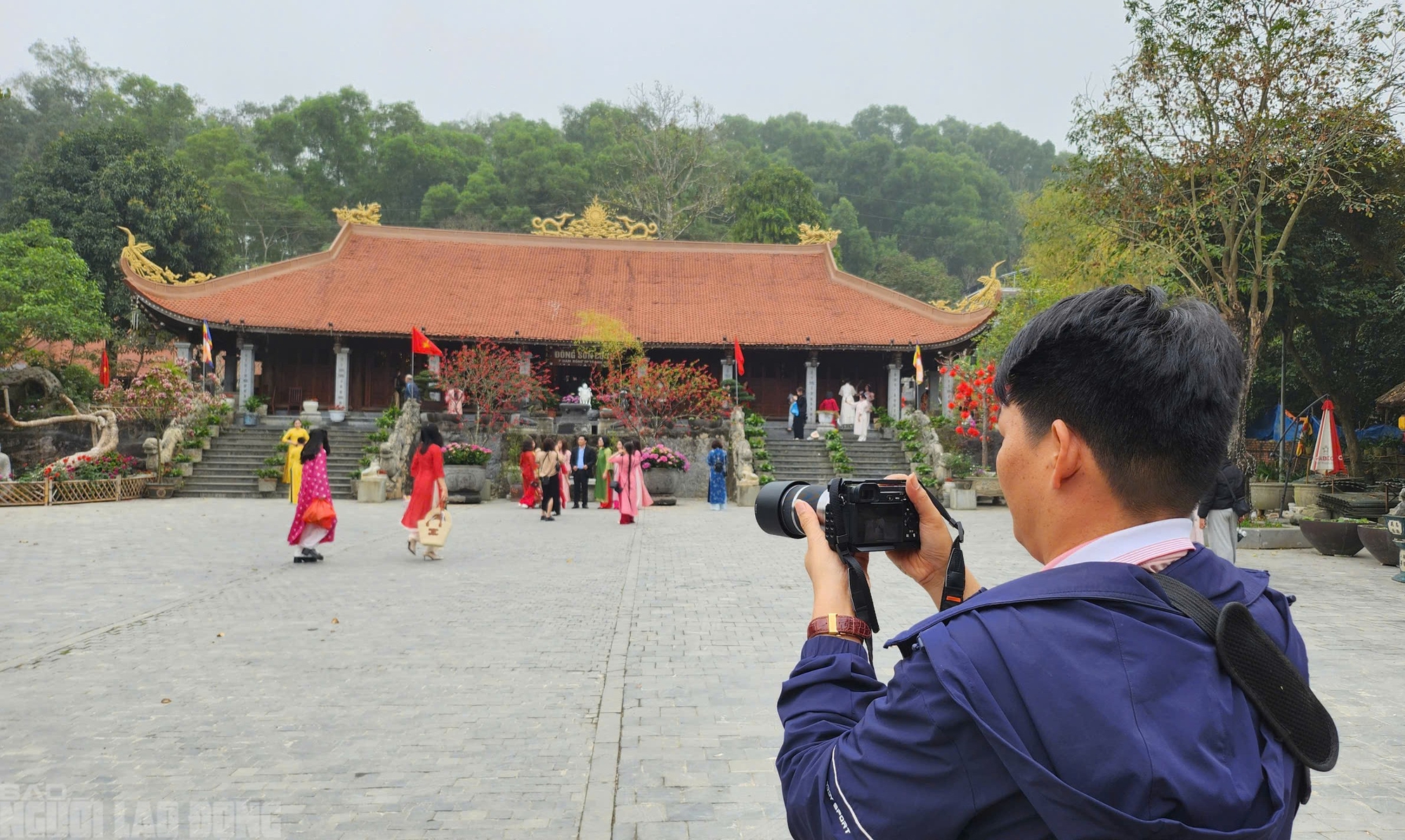 Ngôi chùa cổ ở Thanh Hóa hút giới trẻ tới check-in ảnh Tết- Ảnh 1. Ngôi chùa cổ ở Thanh Hóa hút giới trẻ tới check-in ảnh Tết- Ảnh 1.