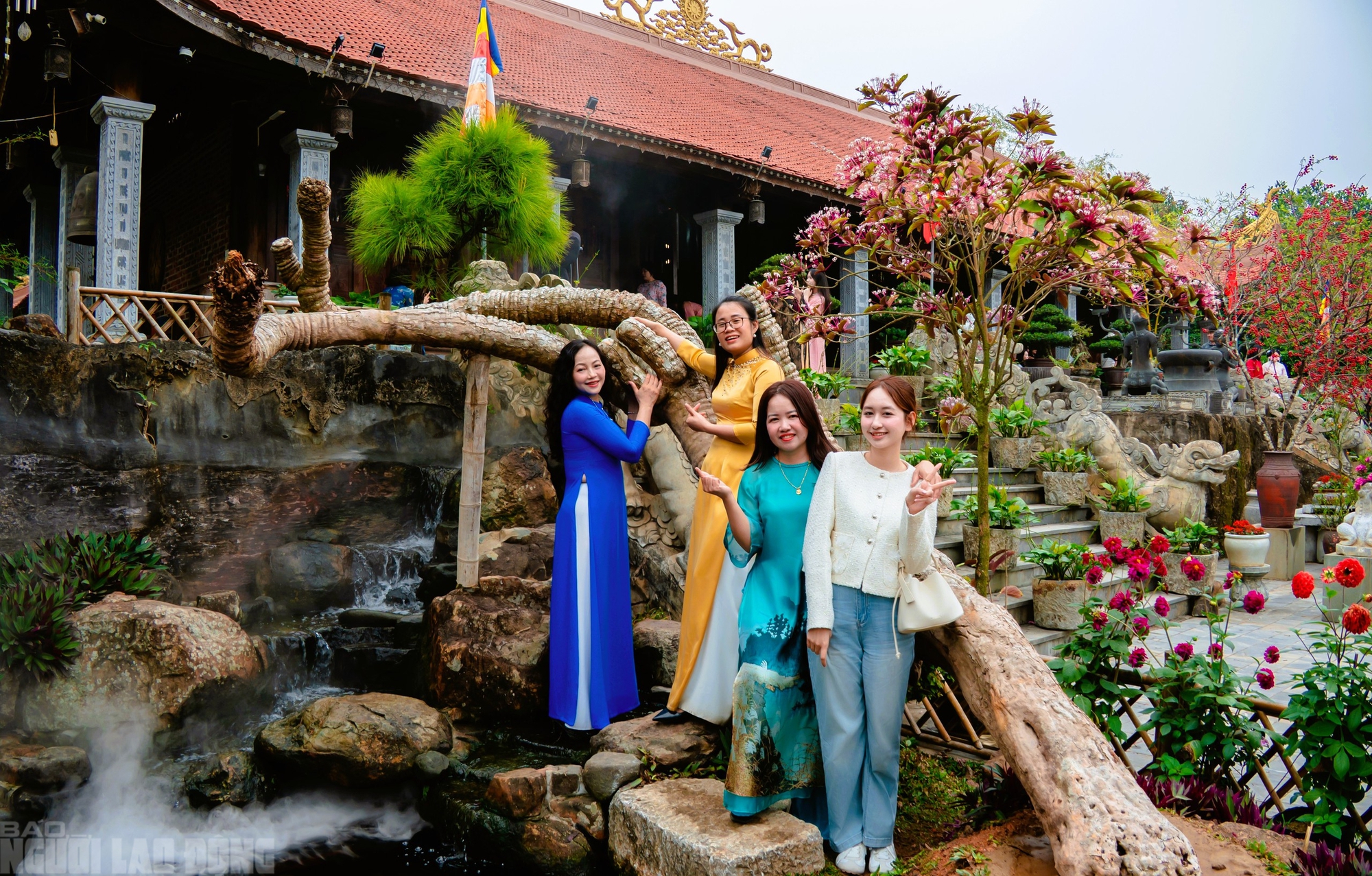 Ngôi chùa cổ ở Thanh Hóa hút giới trẻ tới check-in ảnh Tết- Ảnh 7. Ngôi chùa cổ ở Thanh Hóa hút giới trẻ tới check-in ảnh Tết- Ảnh 7.