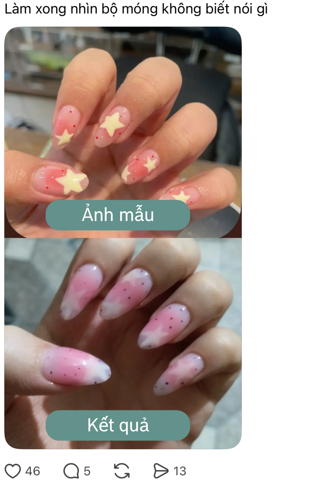 Kiếp nạn nail Tết: N&agrave;ng thơ 