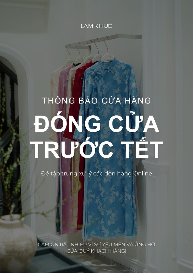 1 thương hiệu &aacute;o d&agrave;i l&ecirc;n tiếng xin lỗi ng&agrave;y cận Tết- Ảnh 2.