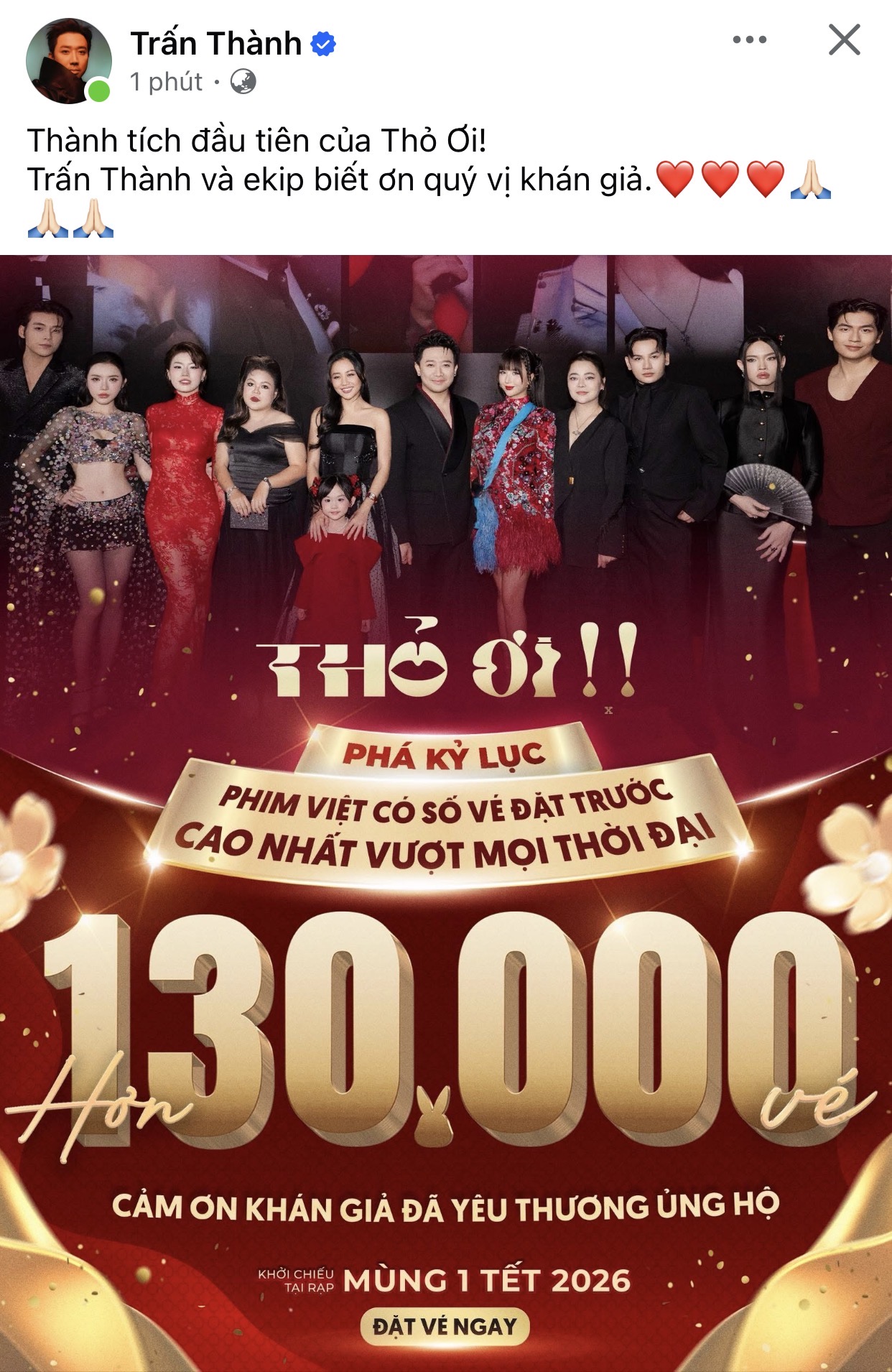 Dàn sao Việt cùng đếm ngược năm mới: Trấn Thành báo tin vui, Mỹ Tâm khiến dân tình réo gọi Mai Tài Phến- Ảnh 1. Dàn sao Việt cùng đếm ngược năm mới: Trấn Thành báo tin vui, Mỹ Tâm khiến dân tình réo gọi Mai Tài Phến- Ảnh 1.