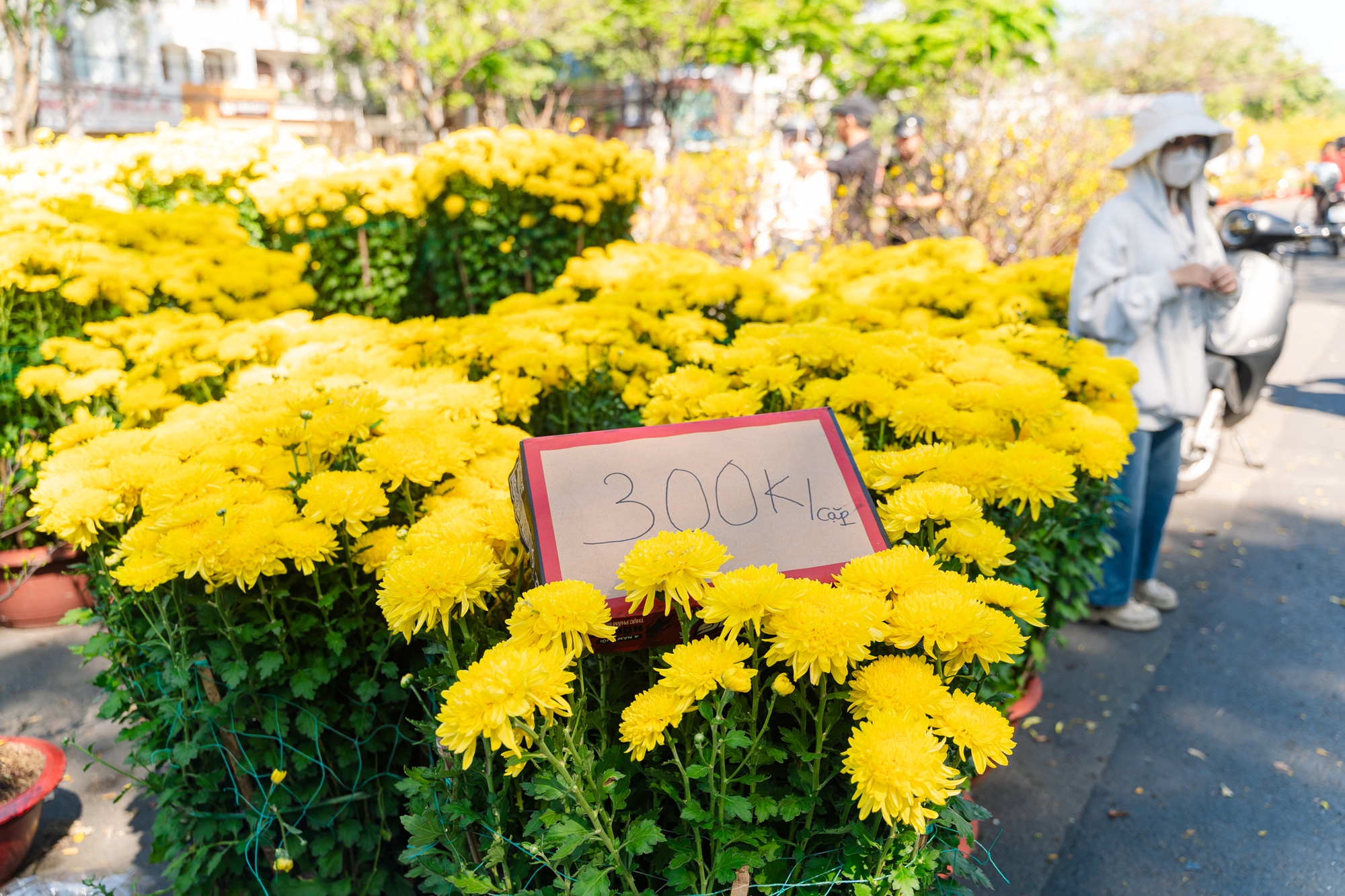 Trưa 29 Tết: Tiểu thương b&aacute;n vội, kh&aacute;ch mua nhanh, chợ hoa TP.HCM nhộn nhịp ph&uacute;t cuối- Ảnh 14.