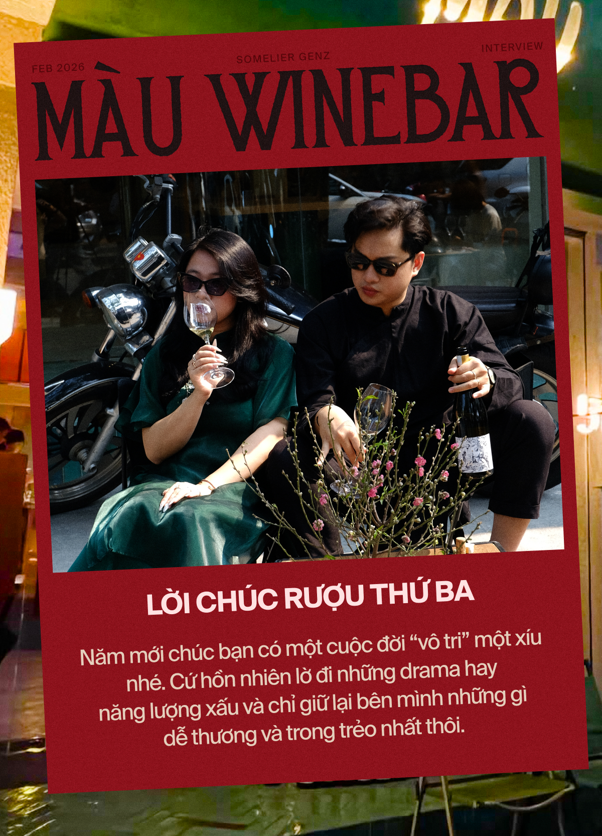 Ch&uacute;c rượu giao thừa c&ugrave;ng Sommelier GenZ "của hiếm" H&agrave; Nội: "Năm mới l&agrave; chai vang lạ, đừng sợ vị ch&aacute;t, h&atilde;y mạnh dạn nếm thử đi"- Ảnh 9.