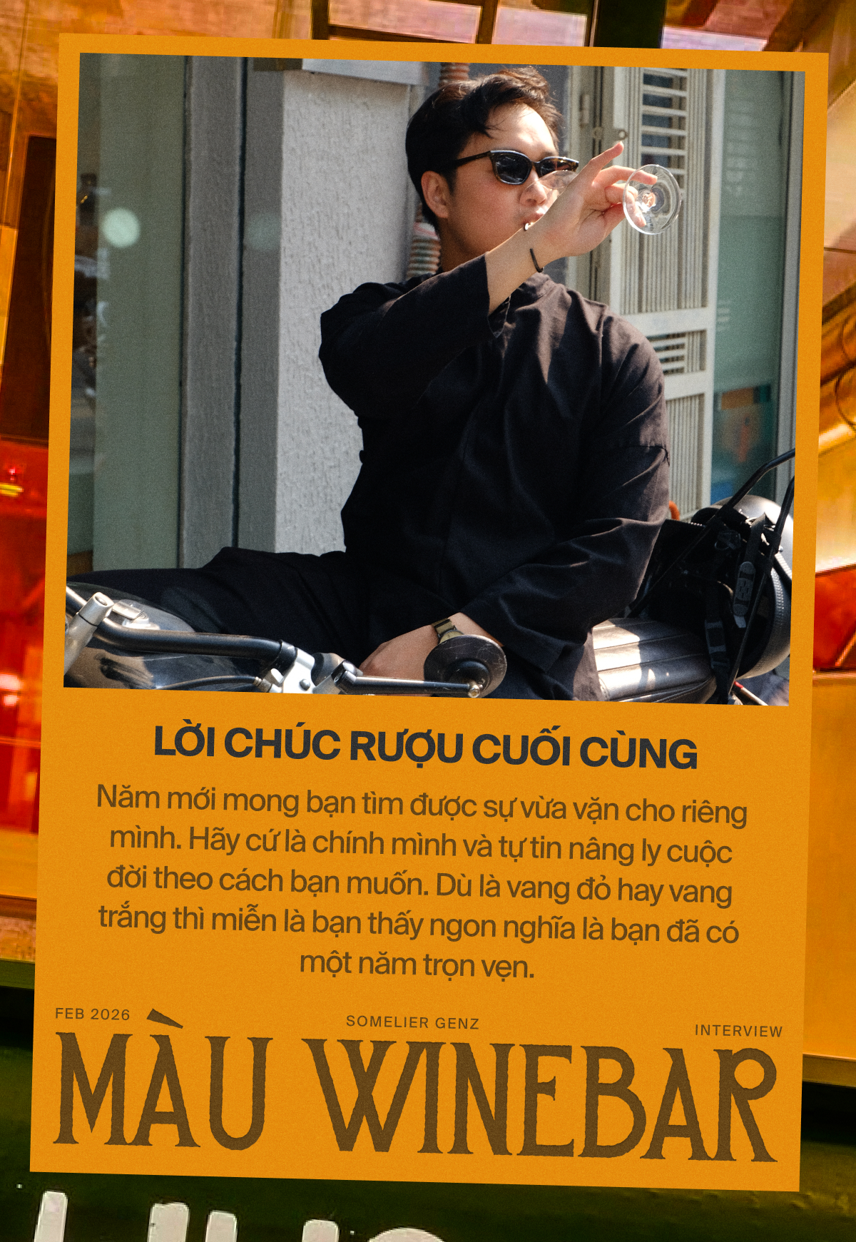 Ch&uacute;c rượu giao thừa c&ugrave;ng Sommelier GenZ "của hiếm" H&agrave; Nội: "Năm mới l&agrave; chai vang lạ, đừng sợ vị ch&aacute;t, h&atilde;y mạnh dạn nếm thử đi"- Ảnh 12.