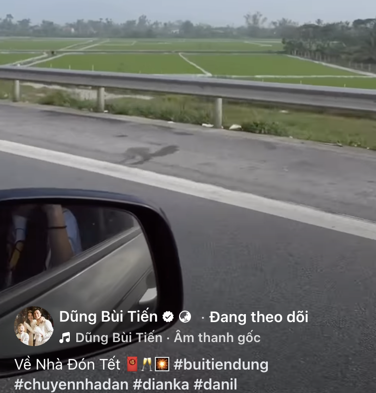 Vlog về qu&ecirc; ăn Tết nh&agrave; B&ugrave;i Tiến Dũng, n&agrave;ng mẫu t&acirc;y rời s&agrave;n catwalk ho&agrave; nhịp cuộc sống th&ocirc;ng qu&ecirc;- Ảnh 1.