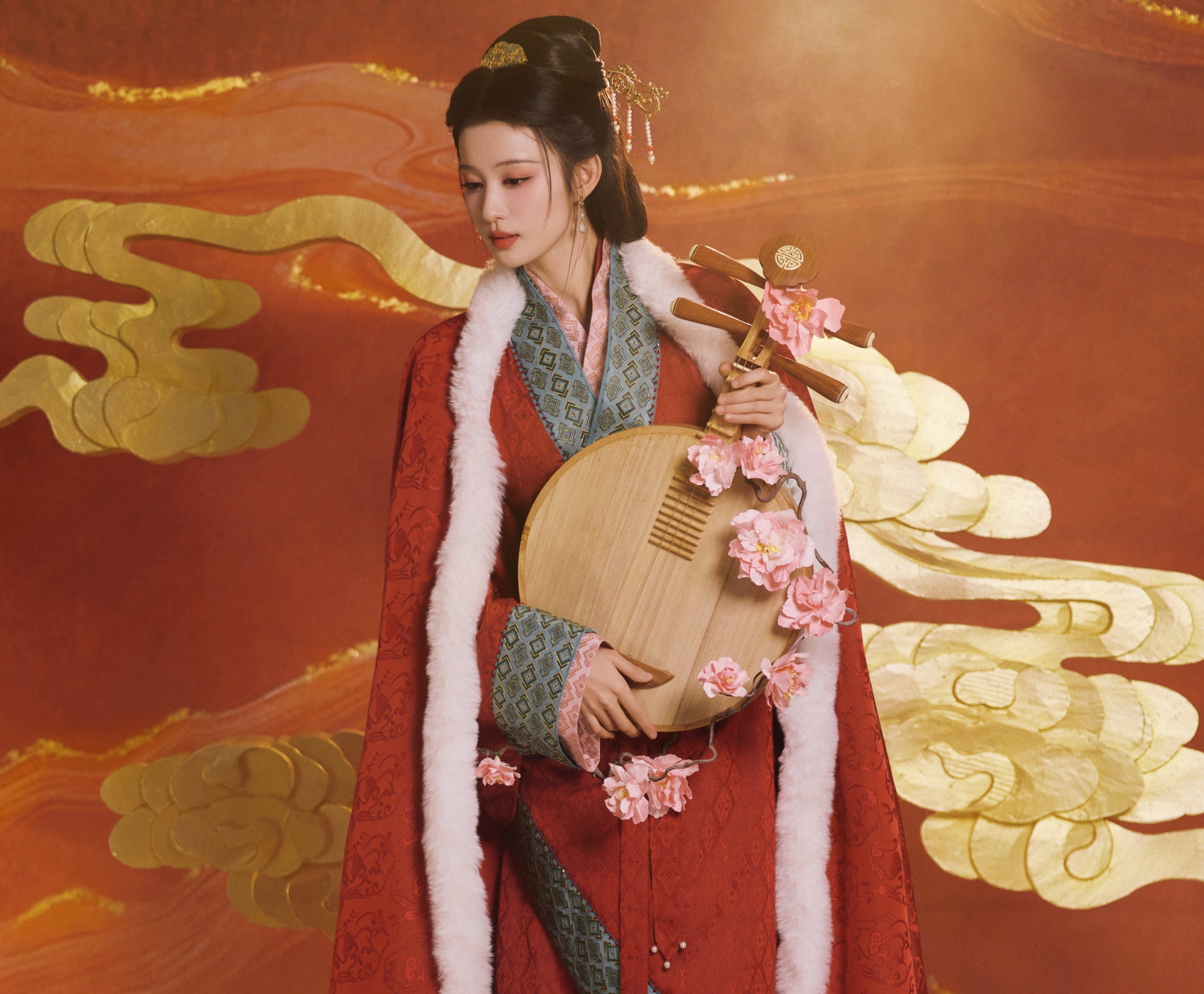 Mỹ nh&acirc;n đẹp nhất đ&ecirc;m hội giao thừa 2026: Nhan sắc như bức tranh giang sơn gấm v&oacute;c, bảo sao ai gặp cũng y&ecirc;u- Ảnh 2.