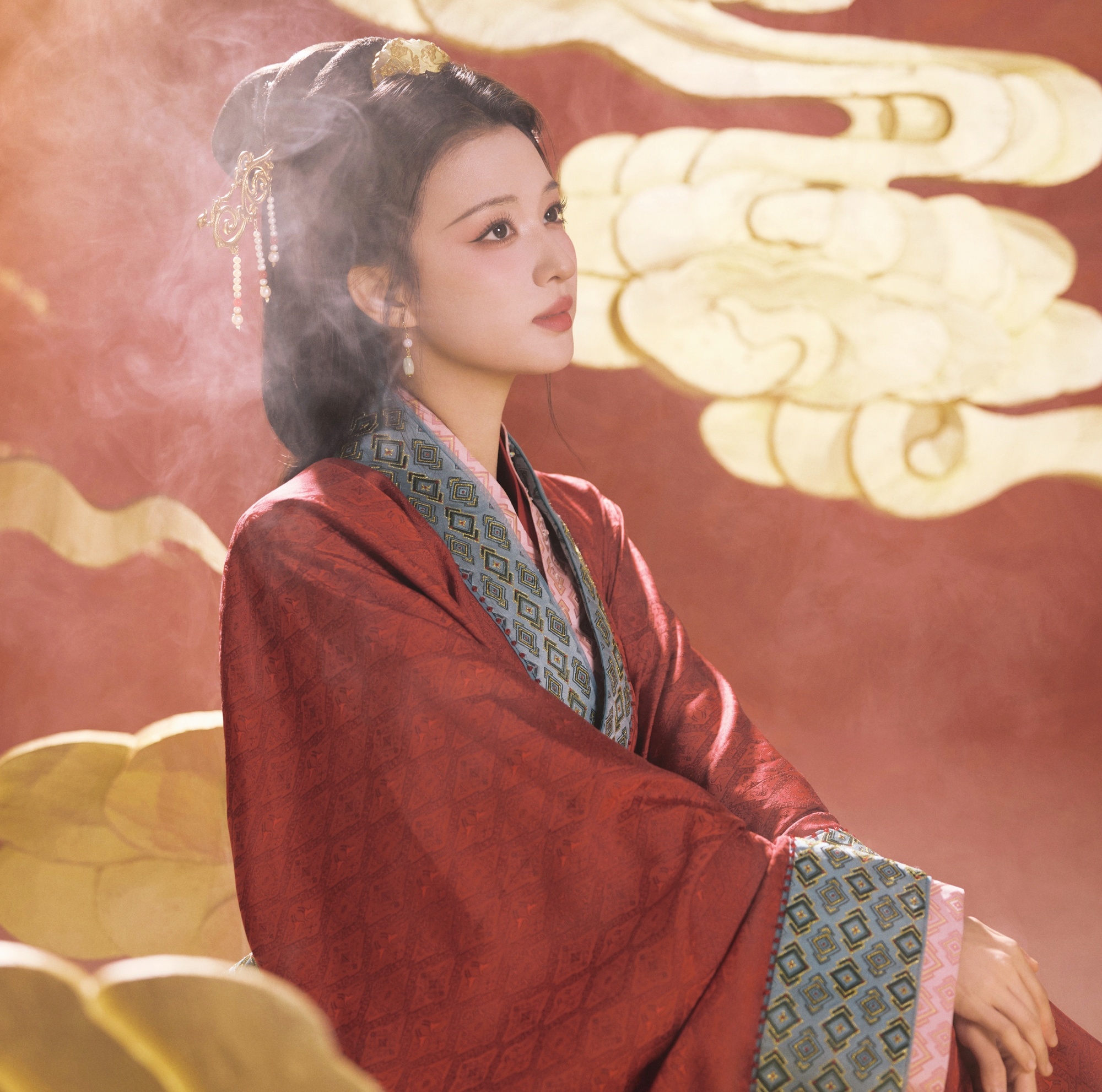 Mỹ nh&acirc;n đẹp nhất đ&ecirc;m hội giao thừa 2026: Nhan sắc như bức tranh giang sơn gấm v&oacute;c, bảo sao ai gặp cũng y&ecirc;u- Ảnh 6.