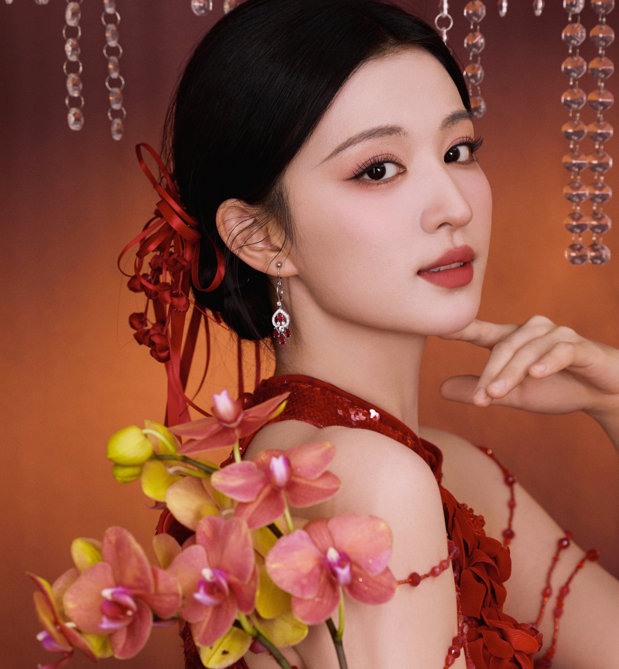 Mỹ nh&acirc;n đẹp nhất đ&ecirc;m hội giao thừa 2026: Nhan sắc như bức tranh giang sơn gấm v&oacute;c, bảo sao ai gặp cũng y&ecirc;u- Ảnh 8.