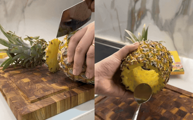 Mẹ đảm m&aacute;ch nước x&ocirc;ng nh&agrave; đ&ecirc;m Giao thừa bằng 1 quả dứa: Tẩy sạch uế kh&iacute;, nh&agrave; thơm nức nở m&agrave; rước lộc &agrave;o &agrave;o- Ảnh 2.