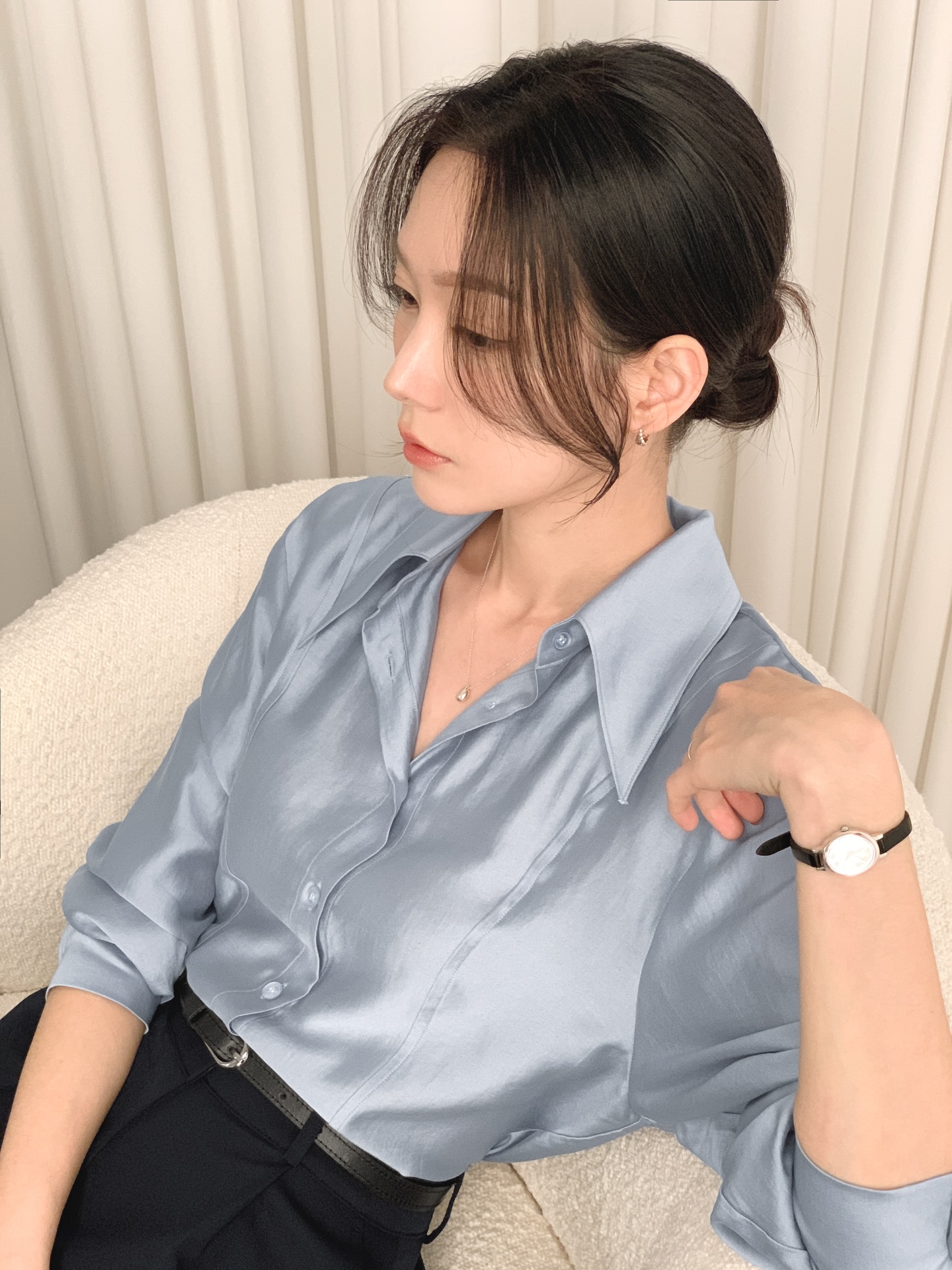 5 kiểu t&oacute;c l&ecirc;n h&igrave;nh sống ảo đẹp m&atilde;n nh&atilde;n, n&acirc;ng cấp cả bộ trang phục- Ảnh 5.