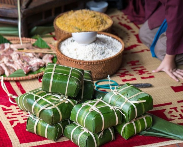 3 kiểu ăn b&aacute;nh chưng gi&uacute;p phụ nữ kh&ocirc;ng lo tăng c&acirc;n, t&iacute;ch mỡ ng&agrave;y Tết: Ăn đ&uacute;ng c&aacute;ch c&ograve;n gi&uacute;p no l&acirc;u, hạn chế th&egrave;m đồ ngọt- Ảnh 3.