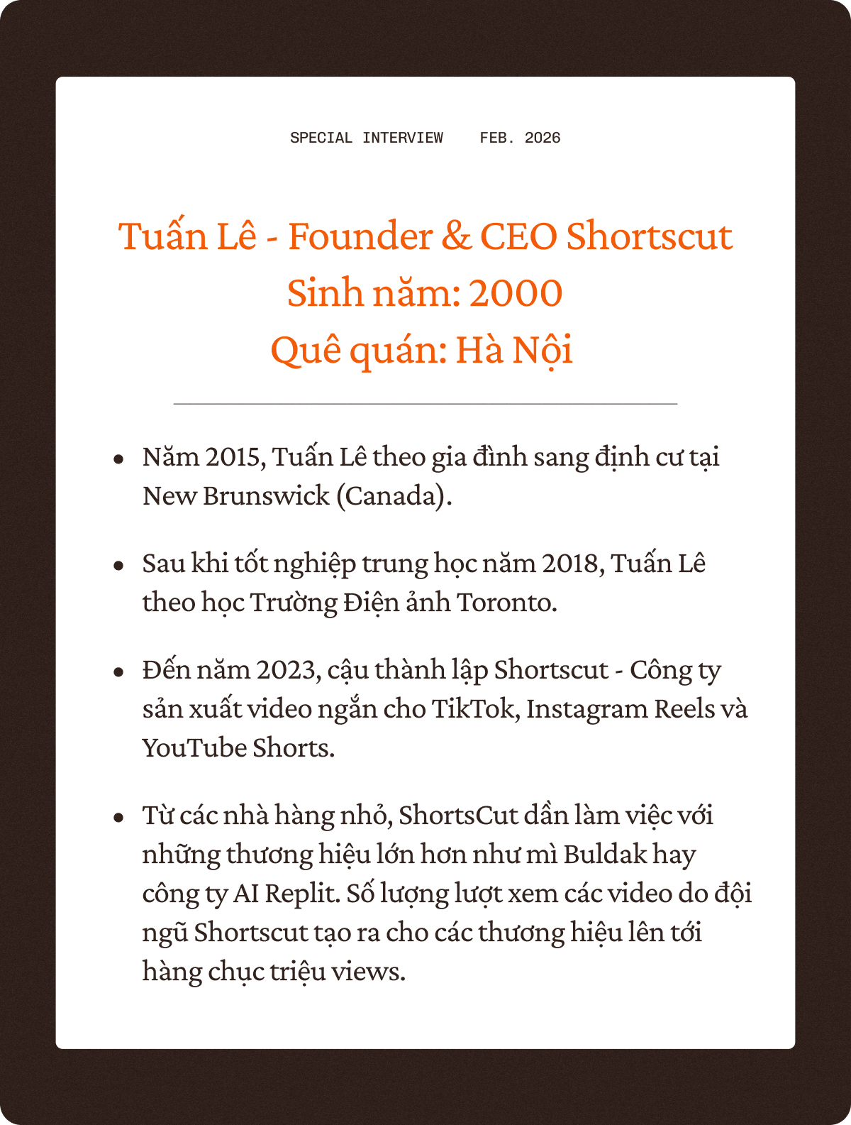 Ch&agrave;ng trai Việt lập c&ocirc;ng ty sản xuất video ngắn cho TiKTok, Instagram Reels: Doanh thu 1,1 triệu đ&ocirc; từ c&ocirc;ng việc 500 ngh&igrave;n đồng- Ảnh 1.