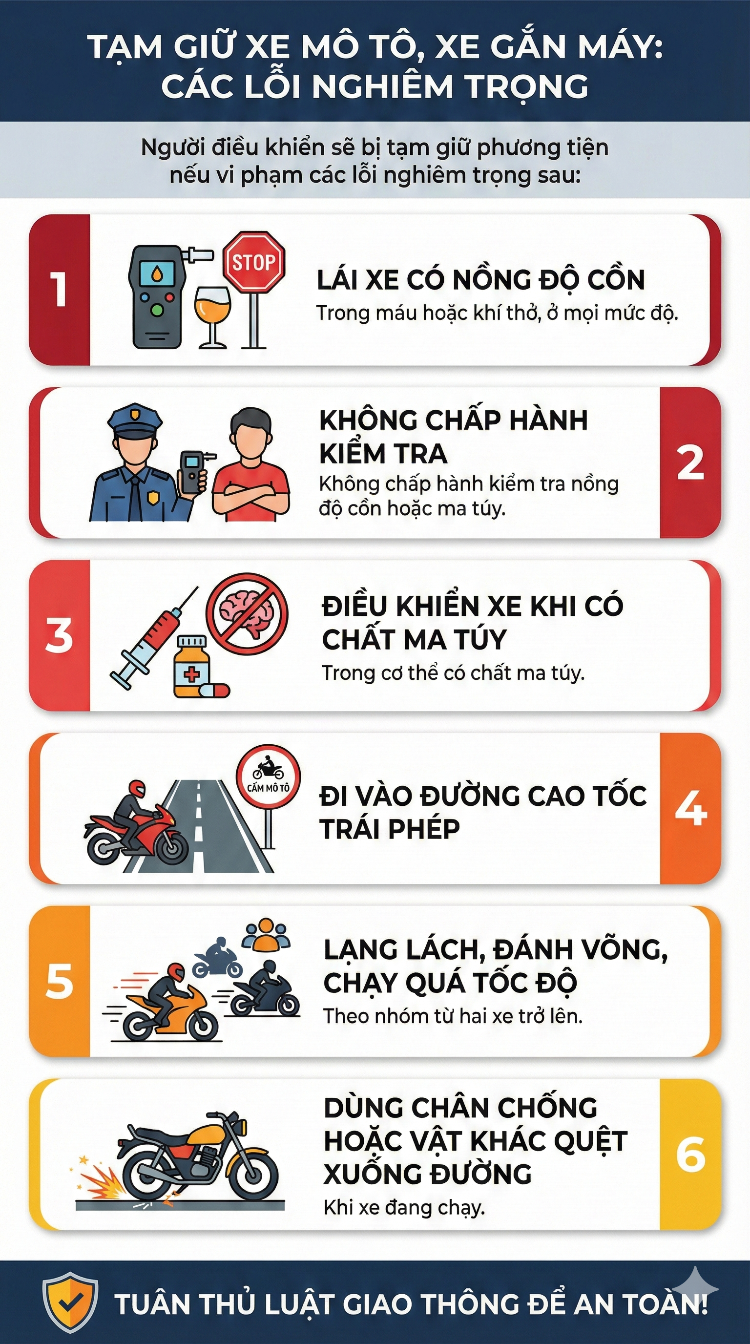Mức phạt bị tạm giữ phương tiện mới nhất 2026 đối với tất cả c&aacute;c loại xe, t&agrave;i xế ch&uacute; &yacute;- Ảnh 3.