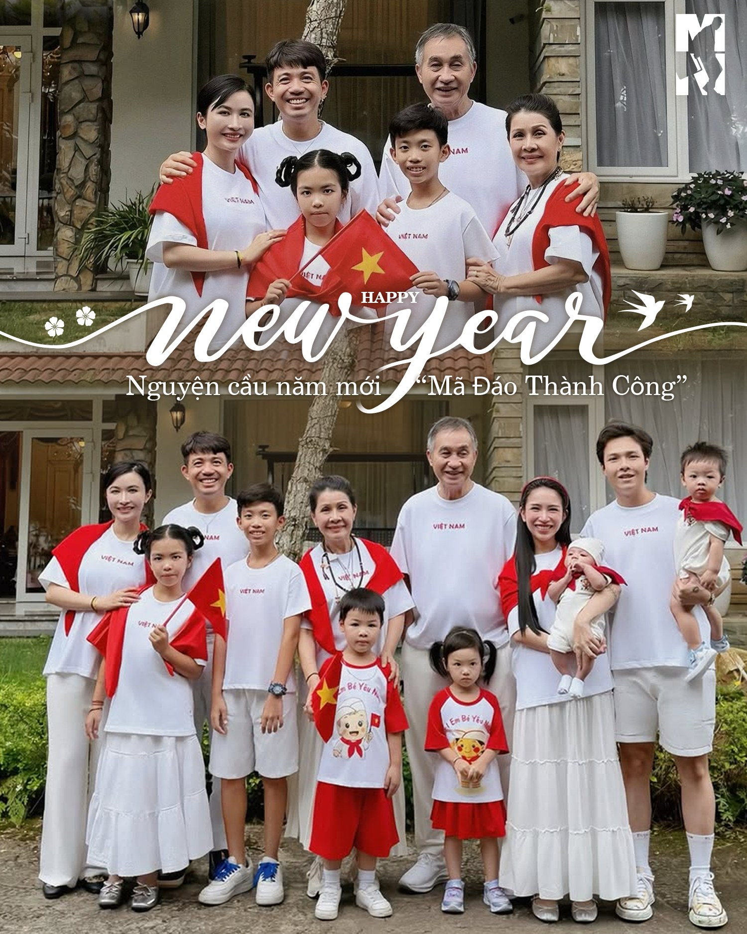 Minh Nhựa khai xuân đăng ảnh đại gia đình, 1 chi tiết về vợ chồng ông trùm Nhựa Long Thành gây chú ý- Ảnh 2.