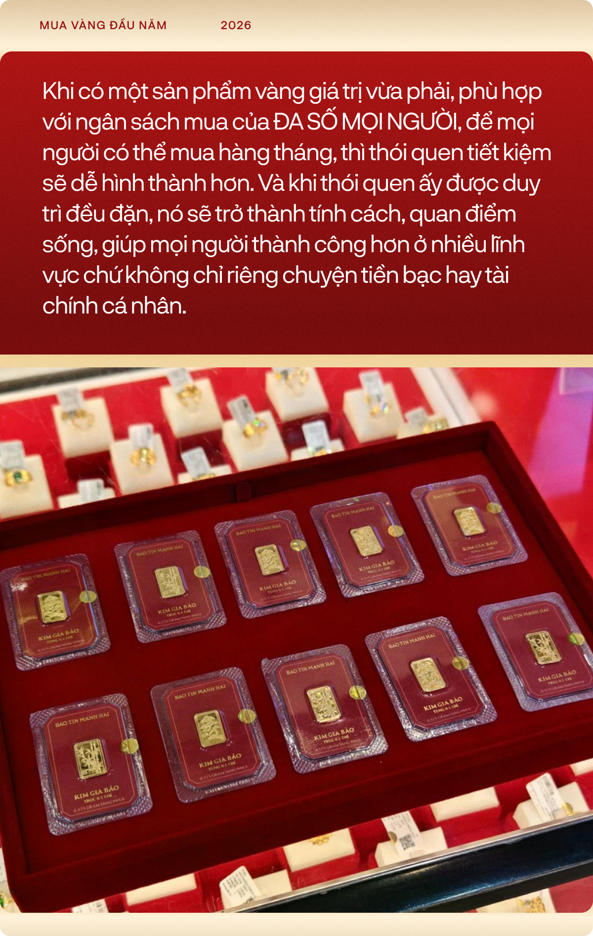 Đầu năm mua v&agrave;ng, chuy&ecirc;n gia Bảo T&iacute;n Mạnh Hải khuy&ecirc;n: L&agrave;m được việc n&agrave;y th&igrave; &ldquo;tho&aacute;t bẫy FOMO&rdquo;- Ảnh 2.