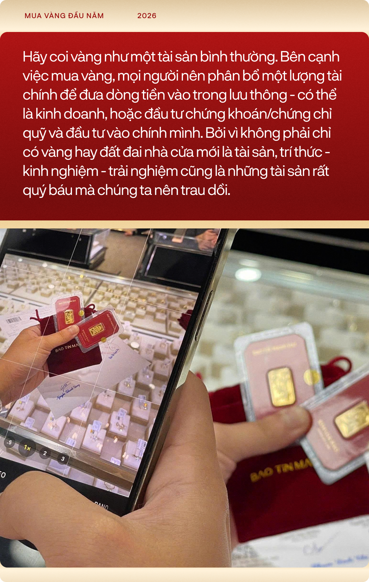 Đầu năm mua v&agrave;ng, chuy&ecirc;n gia Bảo T&iacute;n Mạnh Hải khuy&ecirc;n: L&agrave;m được việc n&agrave;y th&igrave; &ldquo;tho&aacute;t bẫy FOMO&rdquo;- Ảnh 4.