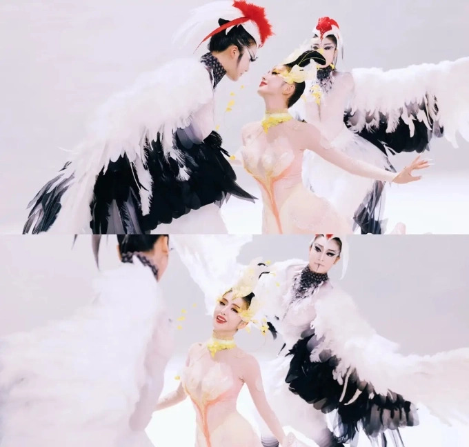 Mỹ nhân chiếm sóng show cuối năm: Đẹp như tiên nga giáng thế, ăn trọn điểm chuyên môn nhờ điệu múa trăm hoa đua nở- Ảnh 6.